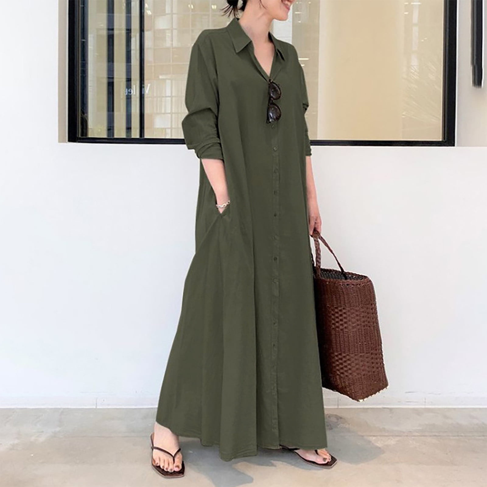 ELFINDEA-Dresses-for-women-2024-Casual-Cotton-Linen-Solid-Color-Loose-Temperament-Long-Shirt-Dress-Army-Green-XL_7449e3b6-d84a-4702-8fe6-a147def05af0.7640cd514cae32684cdea1ee7a075ec1.jpeg ELFINDEA Dresses for women 2024 Casual Cotton Linen Solid Color Loose Temperament Long Shirt Dress Army Green XL 7449e3b6 d84a 4702 8fe6 a147def05af0.7640cd514cae32684cdea1ee7a075ec1 - steverydinghairdressing.co.uk