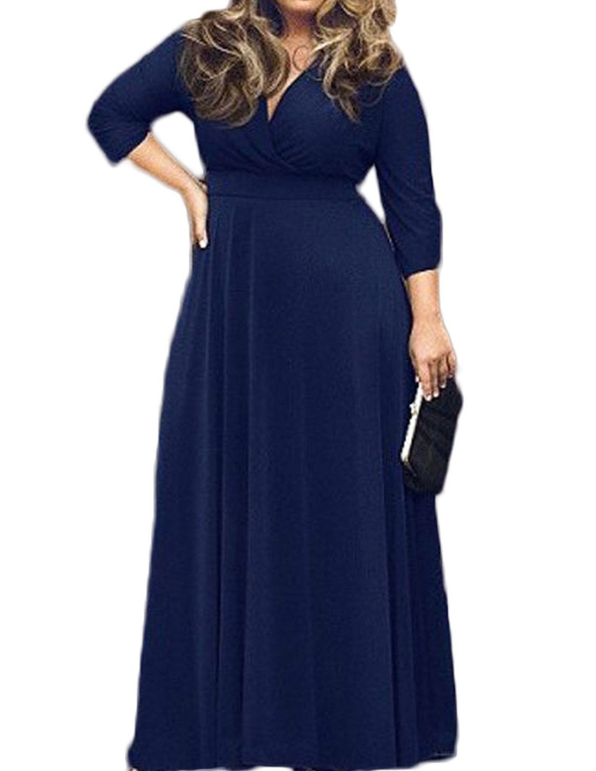 POSESHE-Plus-Size-Women-s-Solid-3-4-Sleeve-Evening-Gown-Flowy-V-Neck-Maxi-Dress_c6ca8f19-29ba-40e9-aeeb-ea8c01b325c7.2b7a52f5d6f66205445b9d43ff6a7d31.jpeg POSESHE Plus Size Women s Solid 3 4 Sleeve Evening Gown Flowy V Neck Maxi Dress c6ca8f19 29ba 40e9 aeeb ea8c01b325c7.2b7a52f5d6f66205445b9d43ff6a7d31 - steverydinghairdressing.co.uk